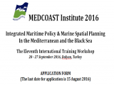 MEDCOAST Institute 2016 - Application Form